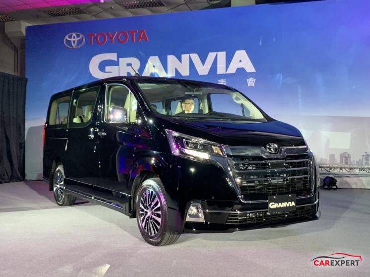 更豪华的HIACE 丰田Granvia台湾首发