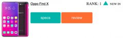 登顶GSMArena榜首 OPPO Find X引全球关注
