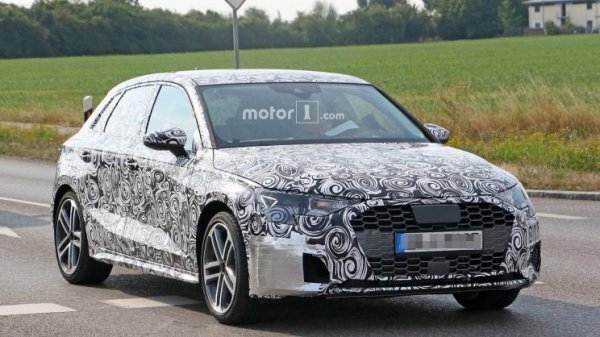 2020年发布 全新奥迪S3 Sportback谍照
