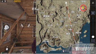 绝地求生刺激战场西部游乐场位置在哪
