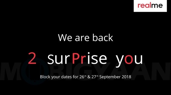 OPPO Realme 2 Pro宣布：9月27日亮相