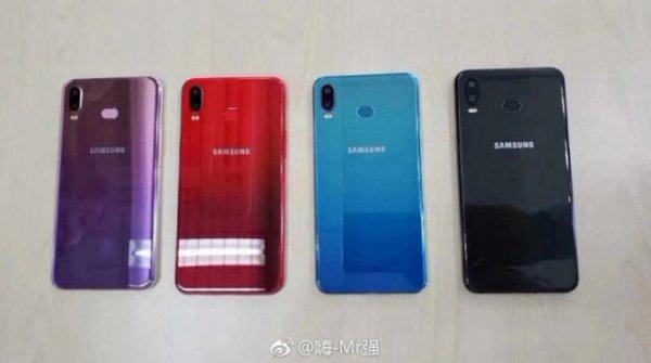 主打中国市场的三星A6s遭曝光新机采用渐变色设计