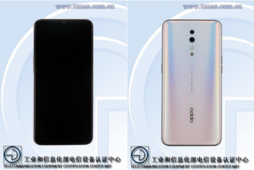 OPPO Reno系列新机入网工信部：水滴全面屏+后置双摄