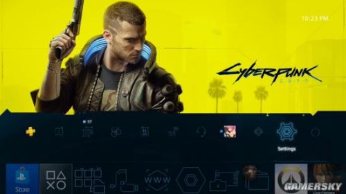 《赛博朋克2077》PS4主题免费领 黑客终端效果酷炫