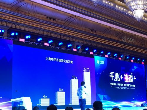 百度景鲲：3月小度智能设备激活量达2.75亿