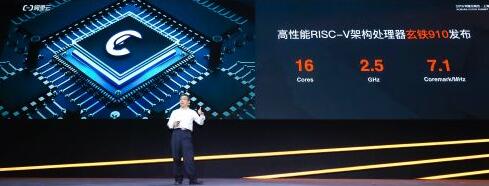 阿里“平头哥”首款芯片玄铁910发布 可应用于5G、自动驾驶等领域