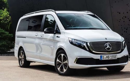 全球首款纯电豪华MPV 奔驰EQV官图发布：续航405km