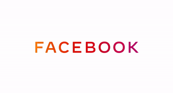 世界最大社交媒体公司Facebook发布全新Logo：时尚多彩