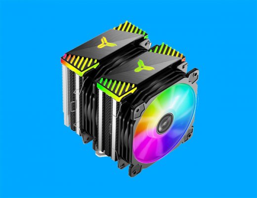 乔思伯推出全新双叠层CPU风冷散热器：双风扇加持 光效酷炫