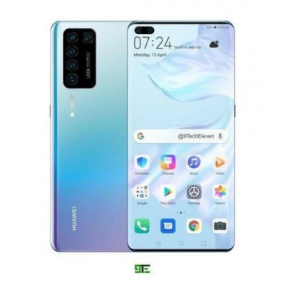 疑似华为P40 Pro渲染图曝光：前置极点双摄+后置徕卡五摄