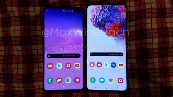 三星Galaxy S20+上手视频曝光：120Hz刷新率+3D Sonic Max超声波指纹