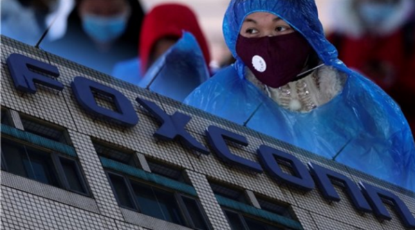 富士康计划2月底前恢复中国大陆50％的生产