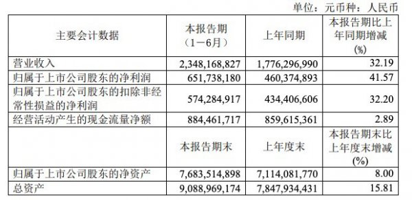 石头科技上半年营收23.48亿元 研发人员占比近六成